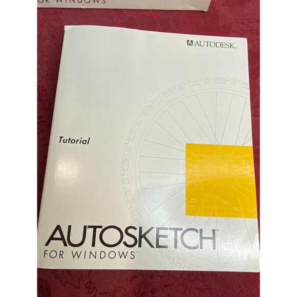 Autodesk AutoSketch For Windows 3.0 Complete Set With Manuals & Floppy Disks - Picture 6 of 14